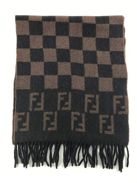 fendi scarf 2021|vintage fendi wool scarf.